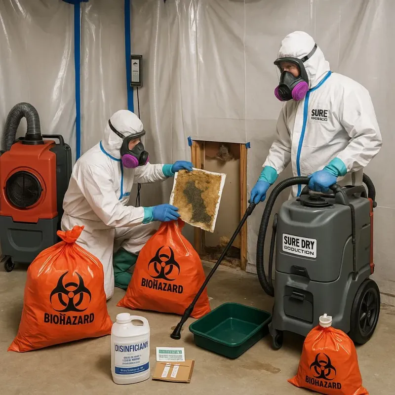 Contaminated Water Handling Protocols process in Le Flore County, OK